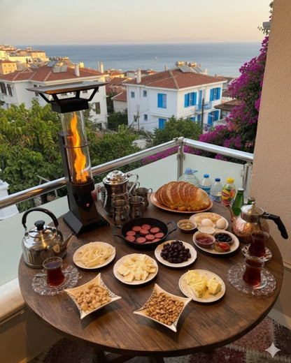 Pelet Soba Balkon Tipi - Dumansız