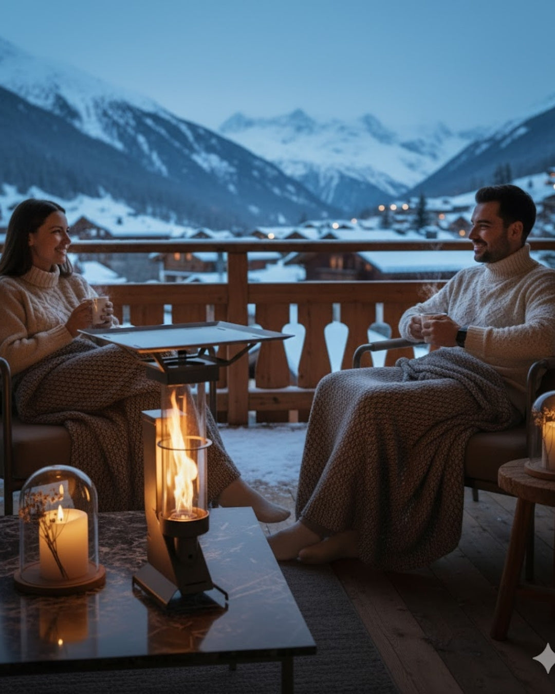 Pelet Soba Balkon Tipi - Dumansız