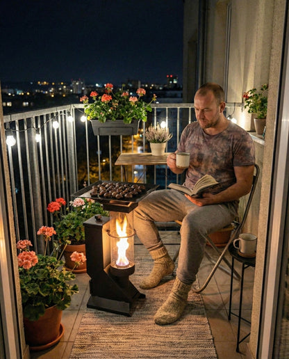 Pelet Soba Balkon Tipi - Dumansız